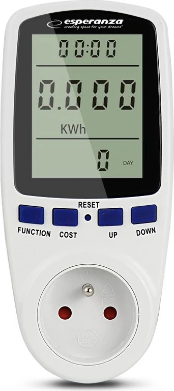 Matës i konsumit të energjisë Esperanza ELA103, i bardhë