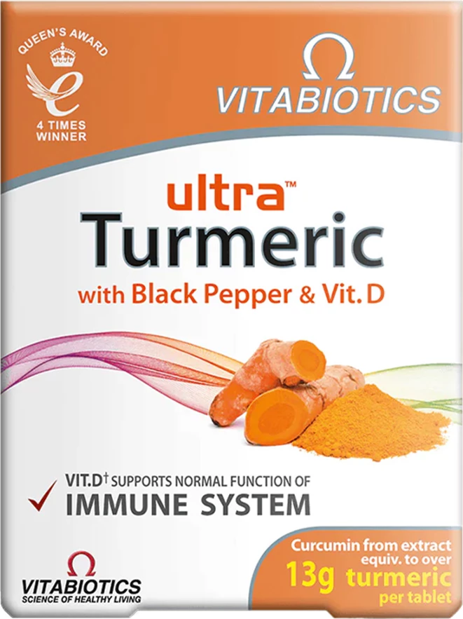 Ultra Turmeric-Vit D dhe Piper te Zi tbl