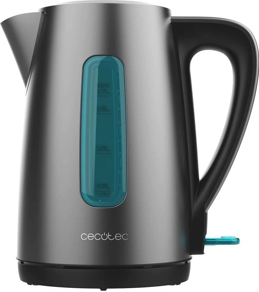 Ibrik elektrik Cecotec Thermosense 210 Steel, 1.7L, 2200W, gri