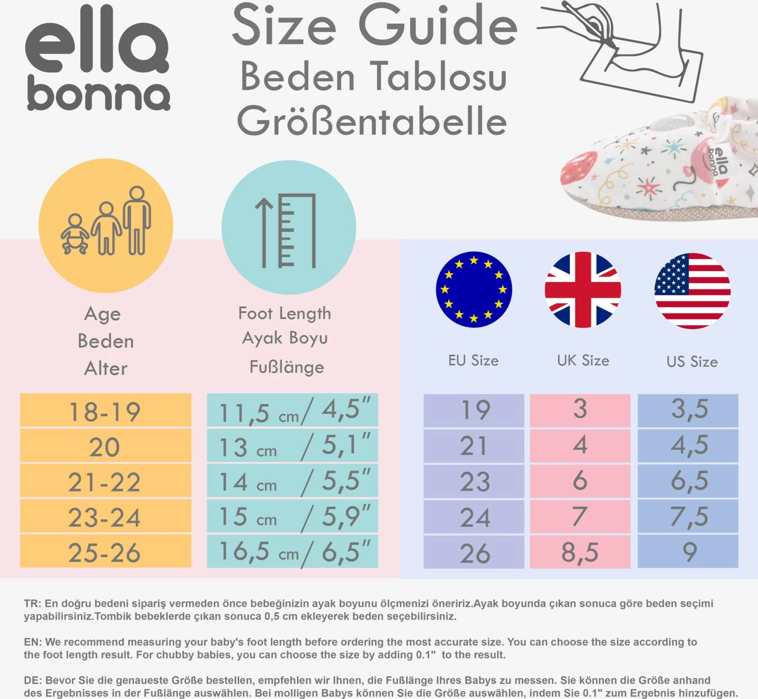 Panduf për fëmijë Ella Bonna, blu