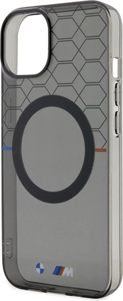 Mbështjellës BMW Pattern MagSafe për iPhone 14 6.1", Gri