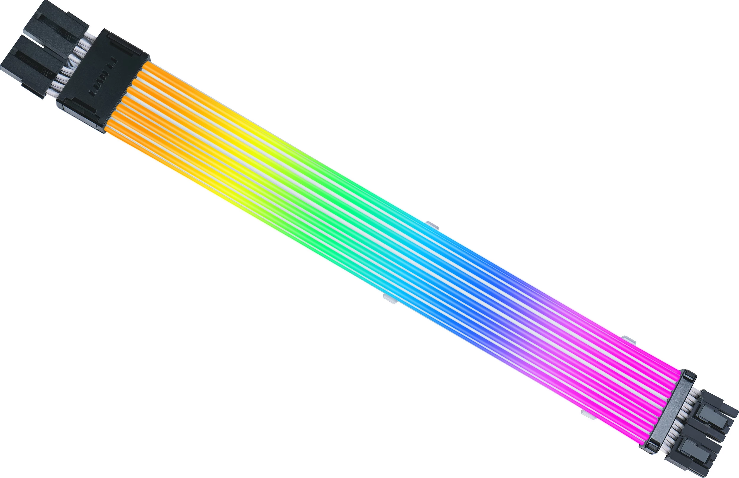 Kabllo RGB për GPU Lian Li Strimer Wireless 2x6+2-Pin, shumëngjyrëshe