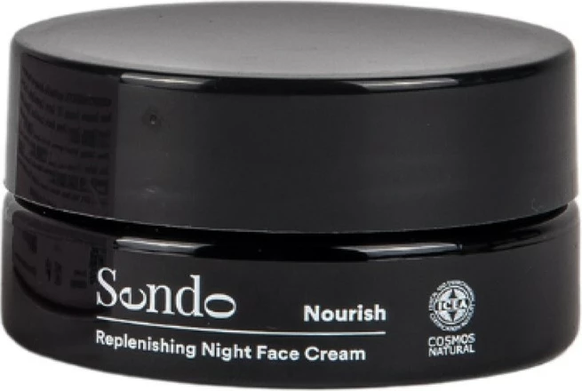 Krem nate për fytyrë për femra Sendo Replenishing Night Face Cream, 50ml