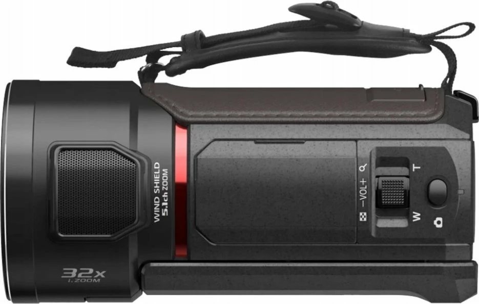 Kamerë video 4K Panasonic HC-VX3E-K, 24x zoom optik, 25mm wide, LCD 3.0" touch, 5-akshe OIS, microSD, USB-C/HDMI, e zezë