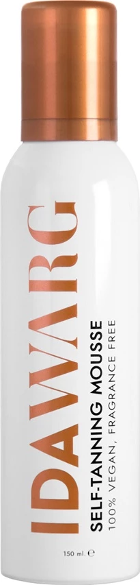 Mousse vetë-ngjyrosëse për trup Ida Warg për femra, 150ml