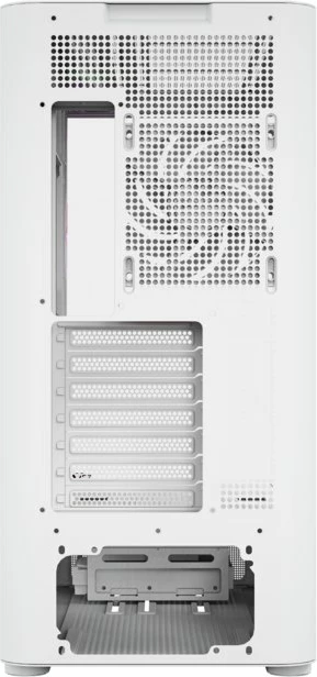 Kasë XYZ PC GEAR Quantum ARGB Midi Tower ATX/Micro-ATX/Mini-ITX, e bardhë, me 4 ventilatorë ARGB (X-CS-QUANTUM-W)