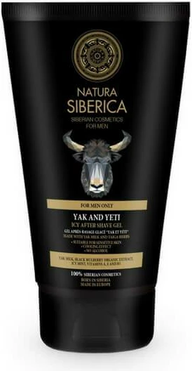 Xhel pas rrojes për meshkuj Natura Siberica Yak And Yeti, 150ml