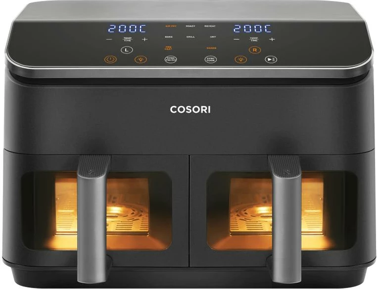 Fritezë me ajër Cosori CAF-R901-AEU 8.5L Dual, e zezë