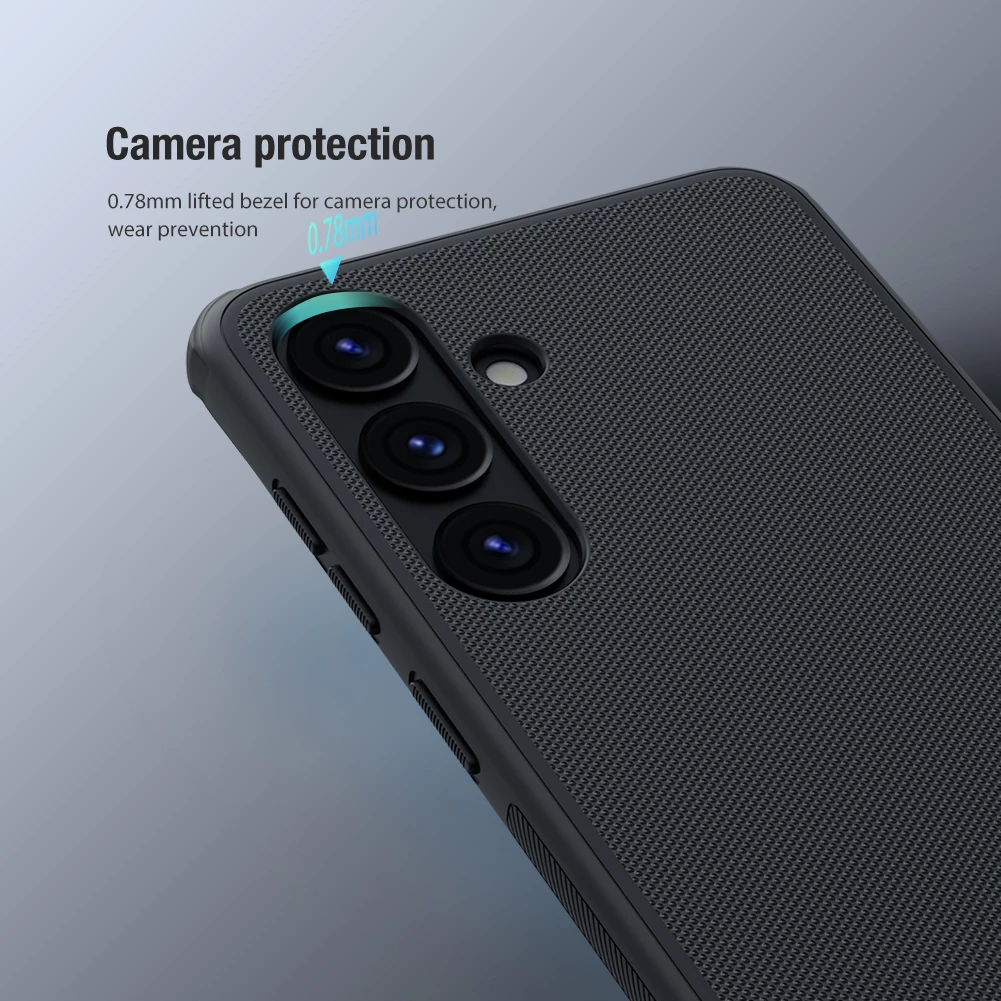 Mbështjellës Nillkin Super Frosted Shield Pro për Samsung Galaxy S24+, e gjelbër