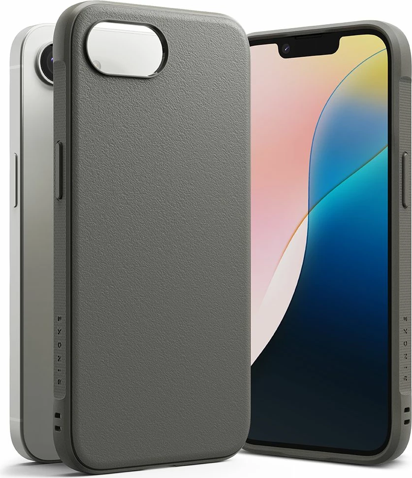 Mbështjellës Ringke Onyx për iPhone 16e, Gri
