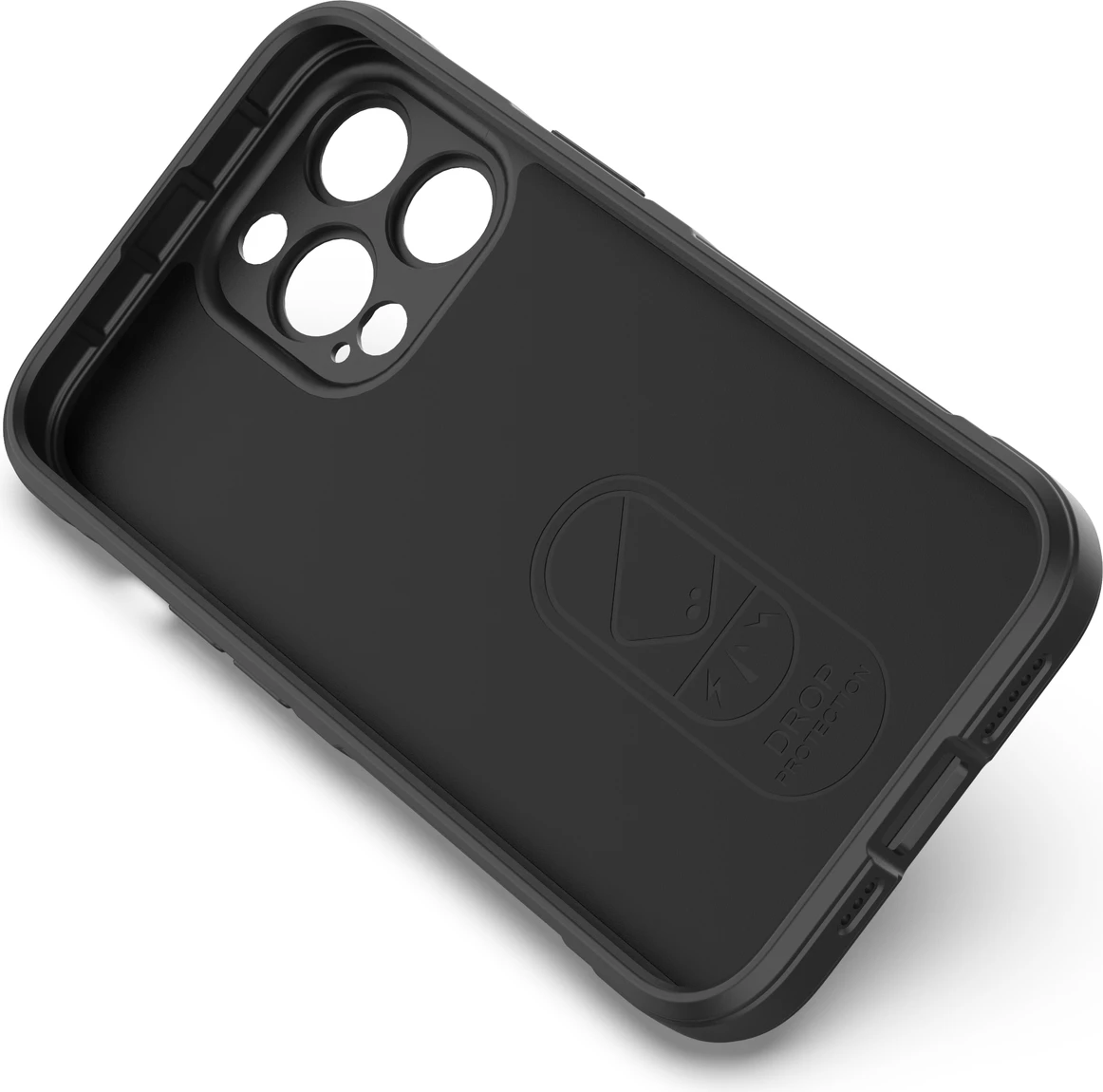 Mbështjellës Hurtel Magic Shield Case për iPhone 13 Pro, TPU, Kaltër e errët