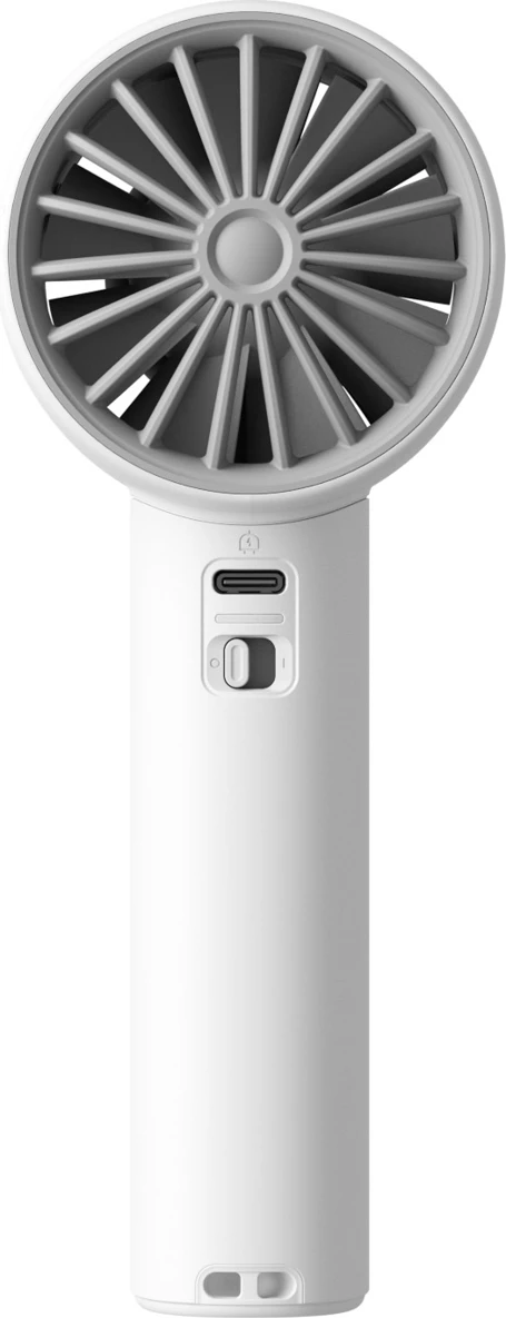 Ventilator dore Jisulife Handheld Fan 10 4000mAh USB-C, gri, set (kabllo USB-C, litar, udhëzime)