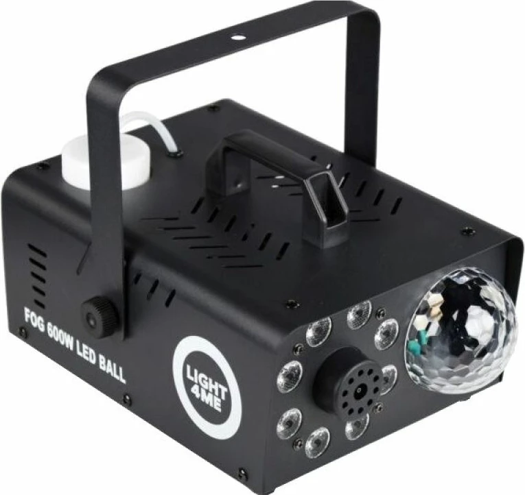Makineri tymi me dritë LED Light4Me FOG 600W, e zezë