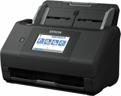 Skaner Epson WorkForce ES-580W (B11B258401), A4, Wi‑Fi, touchscreen 10.9 cm, ADF 100 fletë, 600 dpi, zi