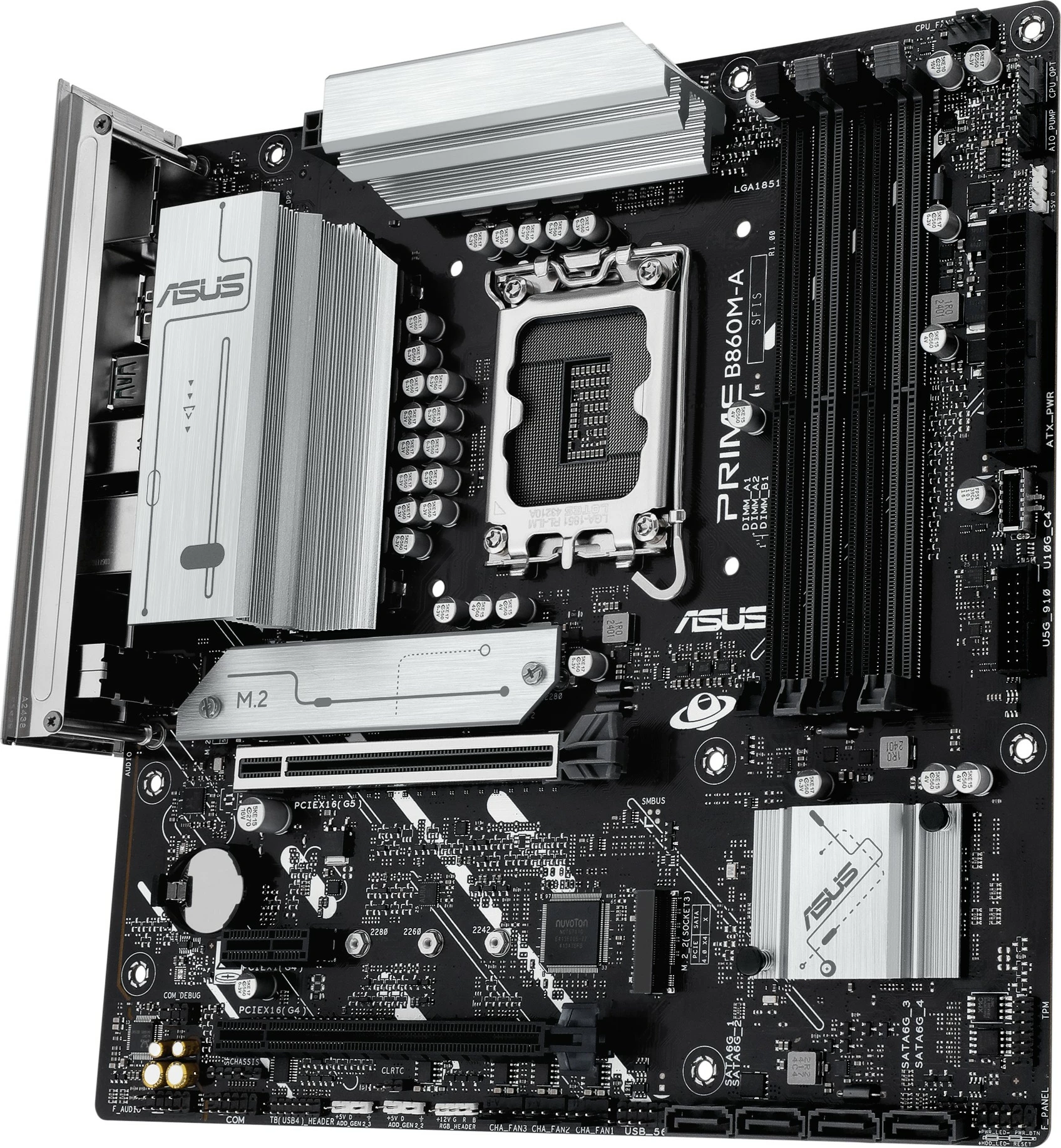 Pllakë amë ASUS PRIME B860M-A-CSM, LGA1851, micro ATX