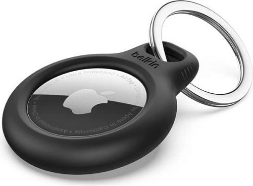 Mbështjellës Belkin F8W973btBLK, AirTag, rezistent ndaj gërvishtjeve, ngjyrë e zezë