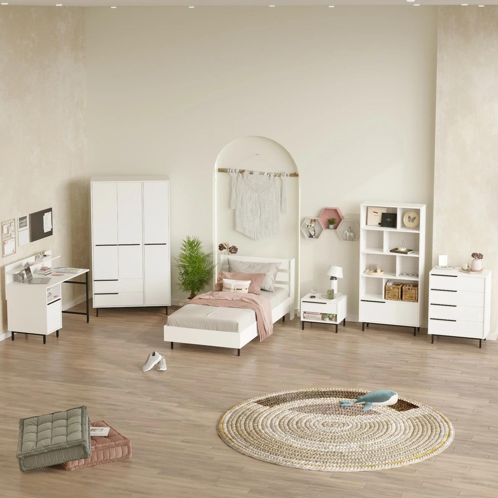 Set dhome për të rinj Skye Decor, ON26-W