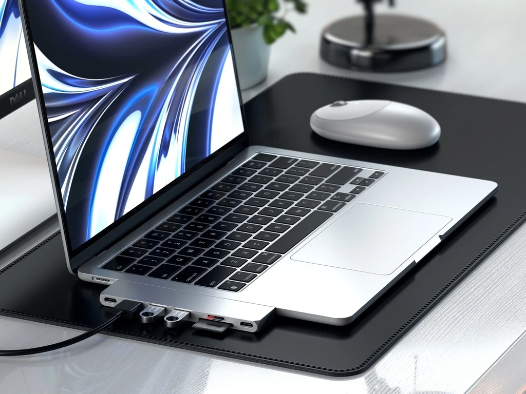 Satechi PRO HUB SLIM (1xUSB4,1xHDMI,2xUSB-A,SD/MicroSD,UHS-I up to 104MB/s) - Silver