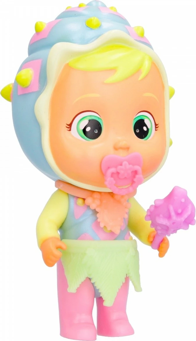 Kukull Cry Babies Magic Tears Shiny Shells Sandy, Tm Toys, IMC910317, me aksesorë, për vajza