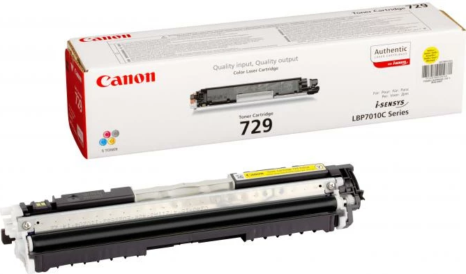 Toner Canon 729 Y 4367B002 rreth 1000 faqe verdhë
