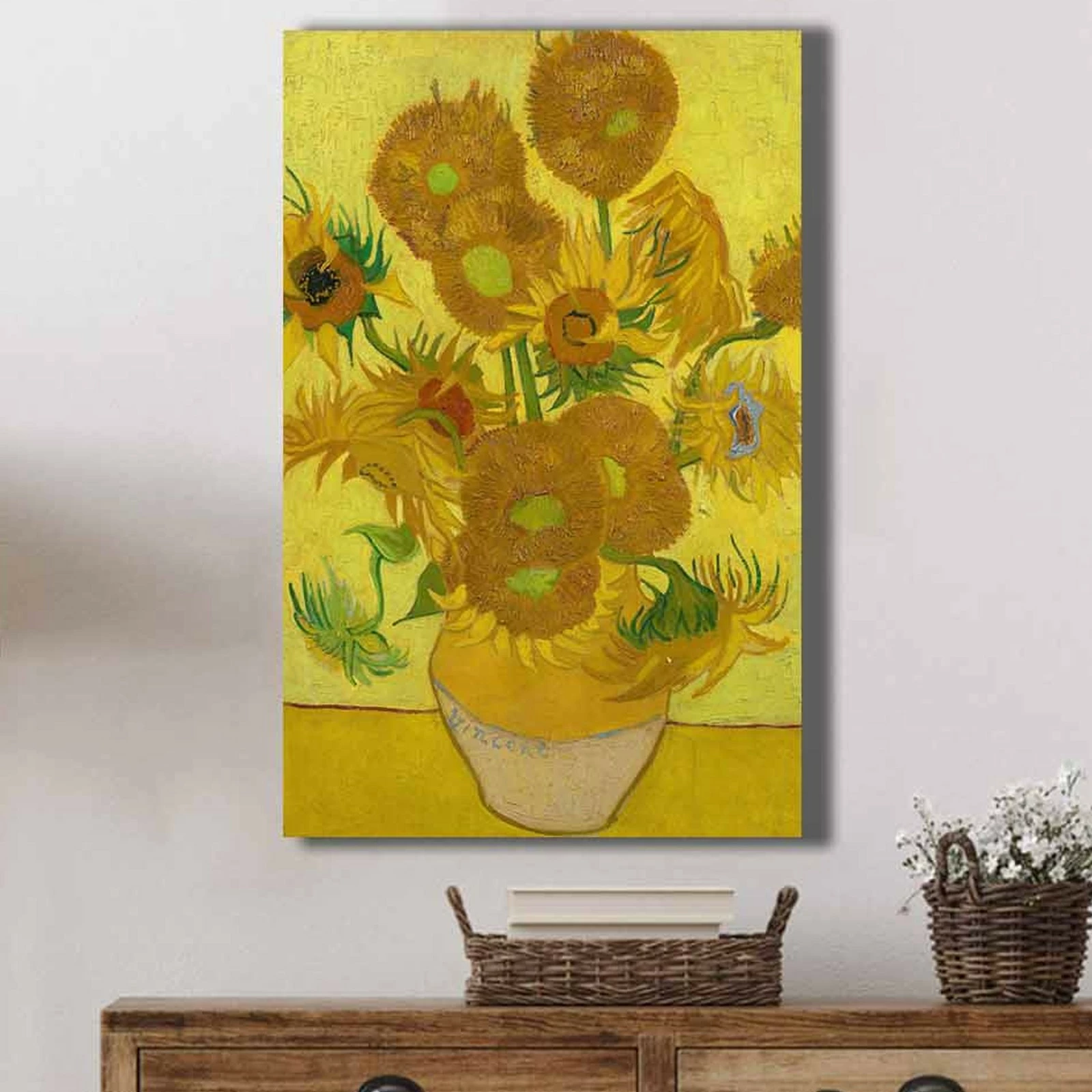 Pikturë dekorative në kanavacë, Wallity, 4570VANGOGH023
