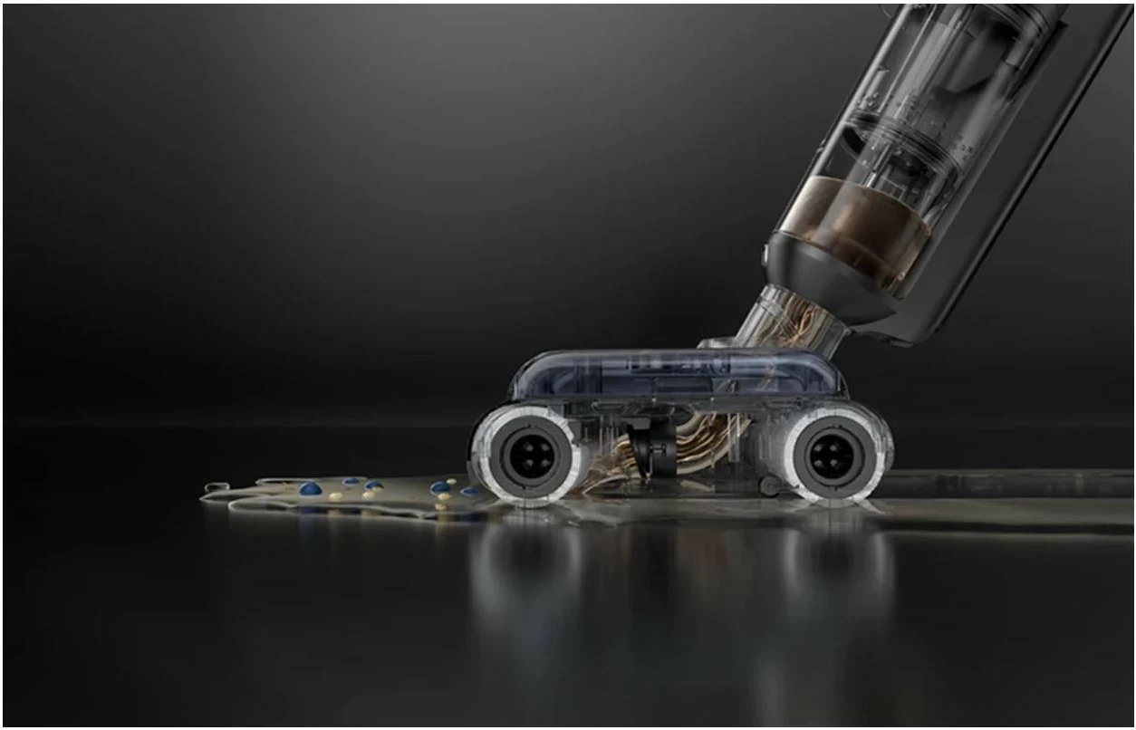 Fshesë elektrike JIMMY PW11 Pro 4w1, 4600 mAh, argjendtë-zi