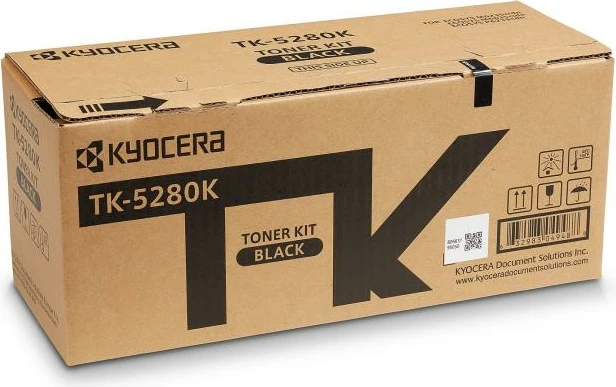 Toner Kyocera TK-5280K kapacitet 9,750–23,700 faqe, origjinal, i zi