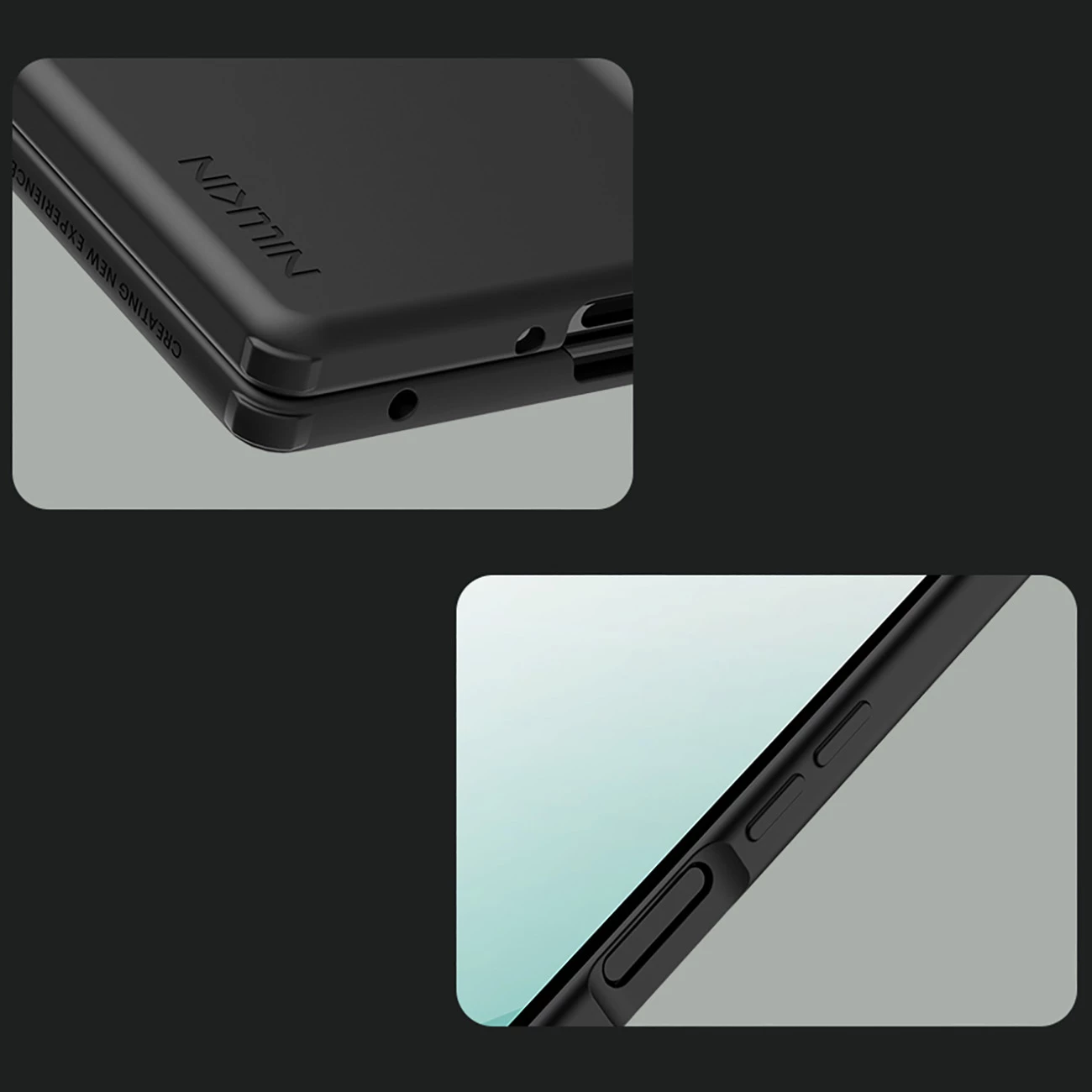 Mbështjellës Nillkin Flex Pure Fold për Samsung Galaxy Z Fold 7 me hapësirë për S Pen, i zi