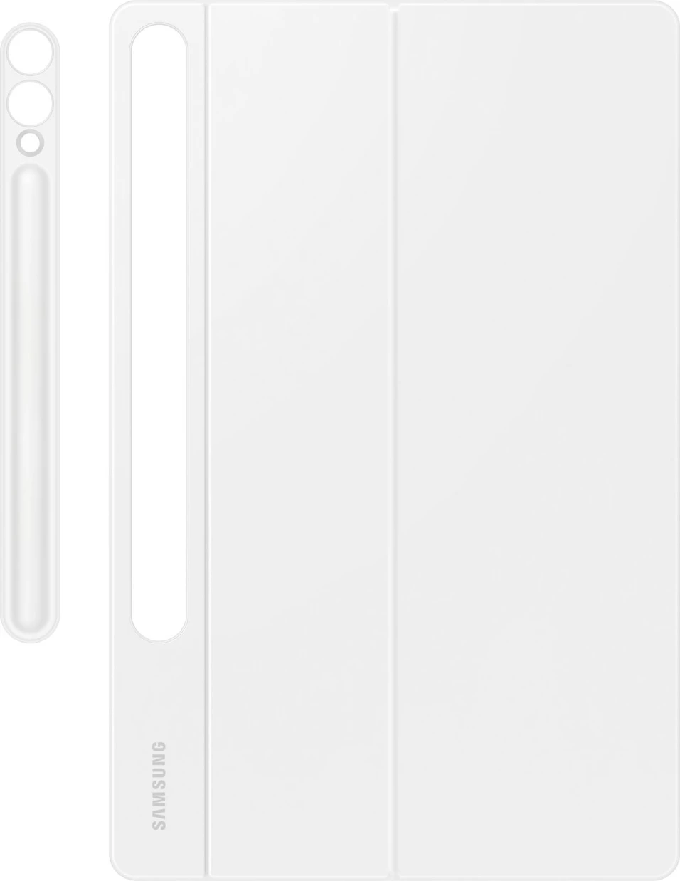 Mbështjellës tastierë Samsung EF-DX825, QWERTZ, gjermanisht, Touchpad, Galaxy Tab S10+ / S9+ / S9 FE+, bardhë