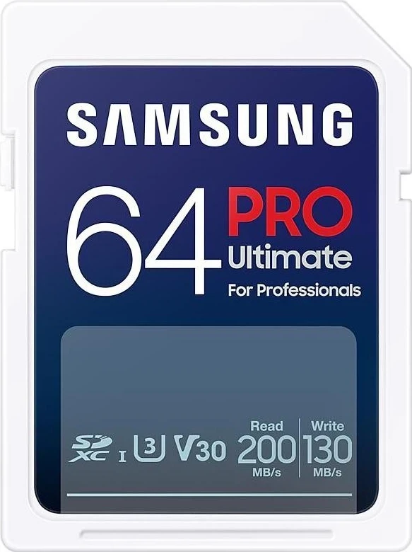 Kartelë kujtese Samsung PRO Ultimate SDXC, 64GB