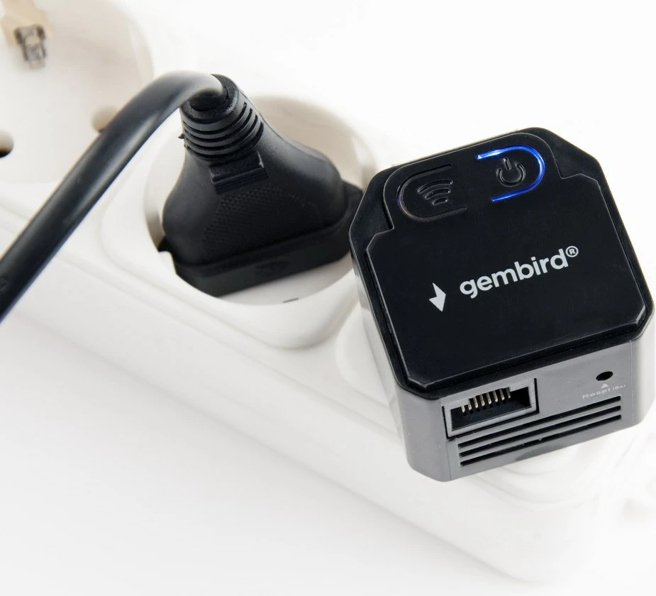 Përsëritës rrjeti Gmbird WNP-RP300-03-BK, 300 Mbit/s, i zi 