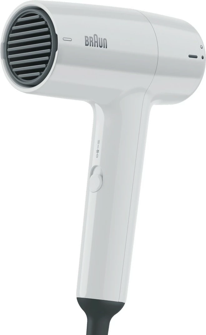 Tharëse flokësh Braun HD155E 1800W me difuzer dhe koncentrator, e bardhë