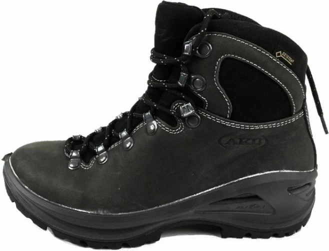 Këpucë trekking për meshkuj Aku, të zeza