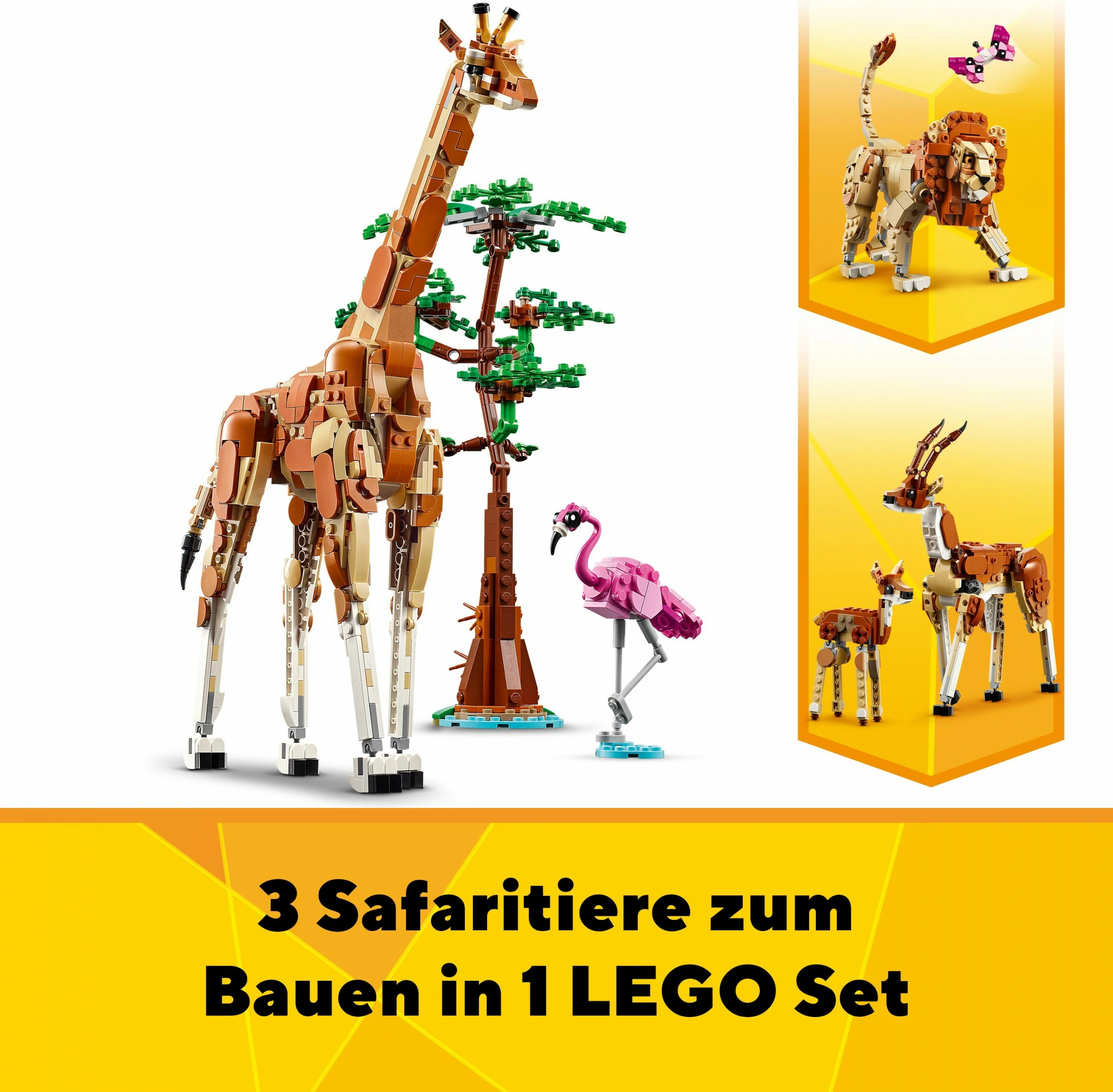 Set ndërtimi LEGO Creator 3in1 31150, 780 pjesë, shumëngjyrësh