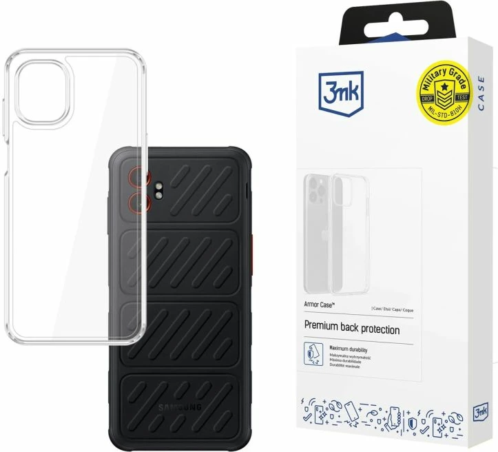 Maskë telefoni 3mk Armor për Samsung Galaxy XCover 7 Pro, transparente