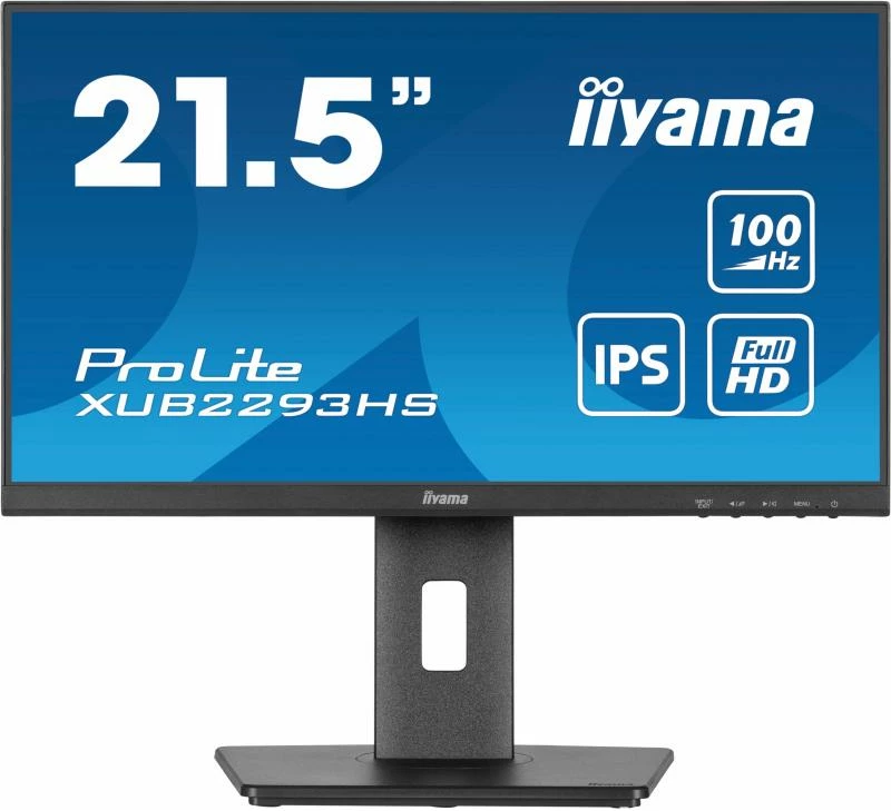 Monitor iiyama ProLite XUB2293HS-B6 22" IPS Full HD 100Hz, i zi