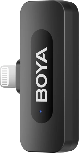 Mikrofon pa kabllo BOYA BY-V1 V2.0 2.4GHz, Lightning, 48kHz/16-bit, set (transmetues + receiver) i zi