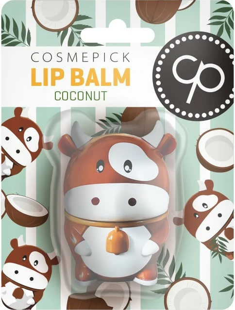 Balsam për buzë Cosmepick Coco Cow për femra, 6g