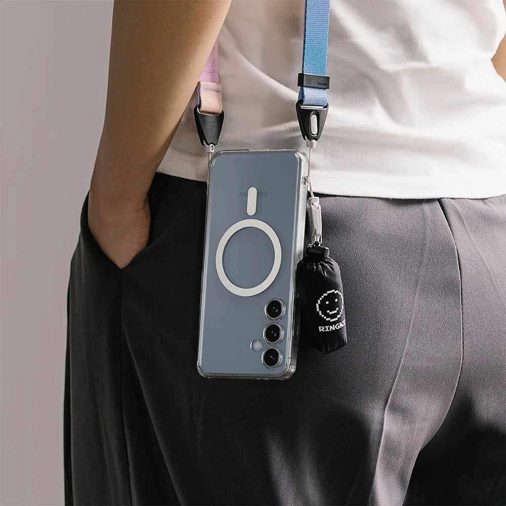 Mbështjellës Ringke Fusion MagSafe për Samsung Galaxy S24 FE, Transparent