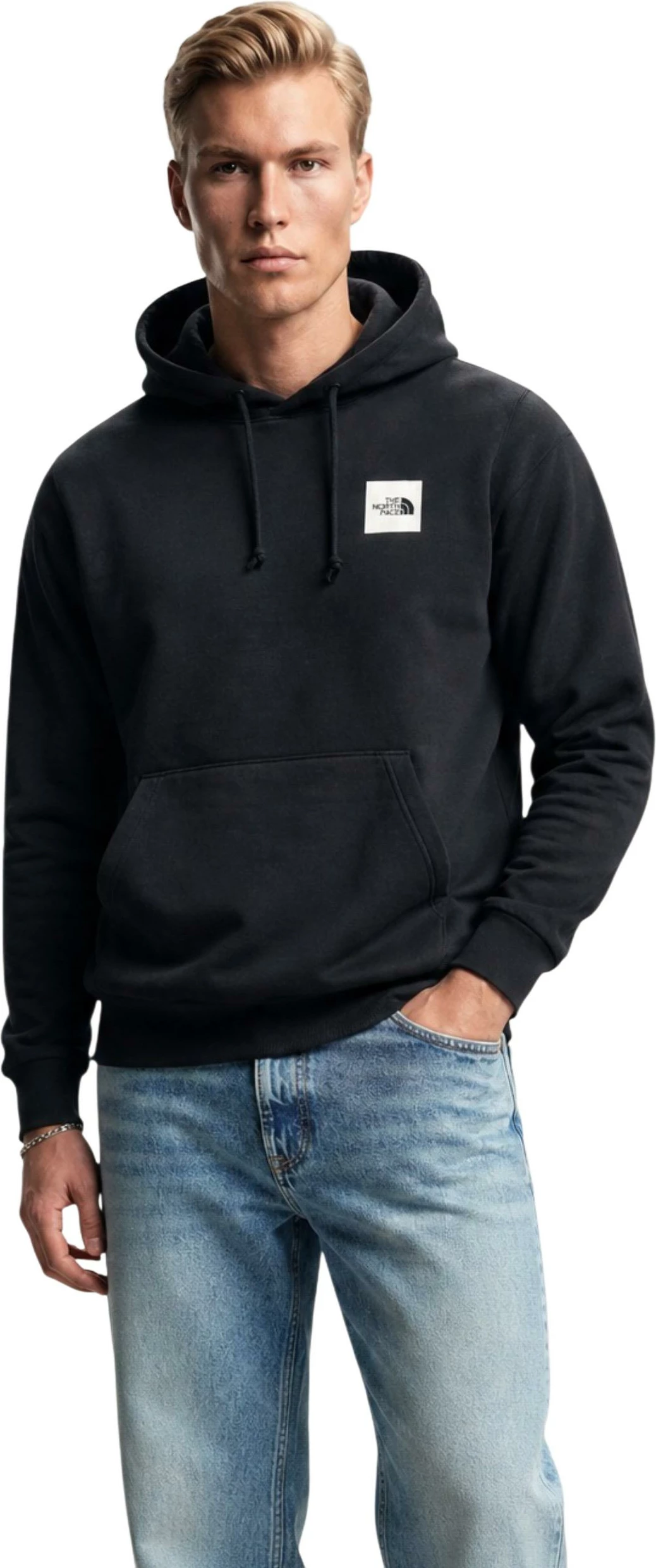 Duks me kapuç për meshkuj The North Face M BOX HD REG HD NF0A8JAX, i zi