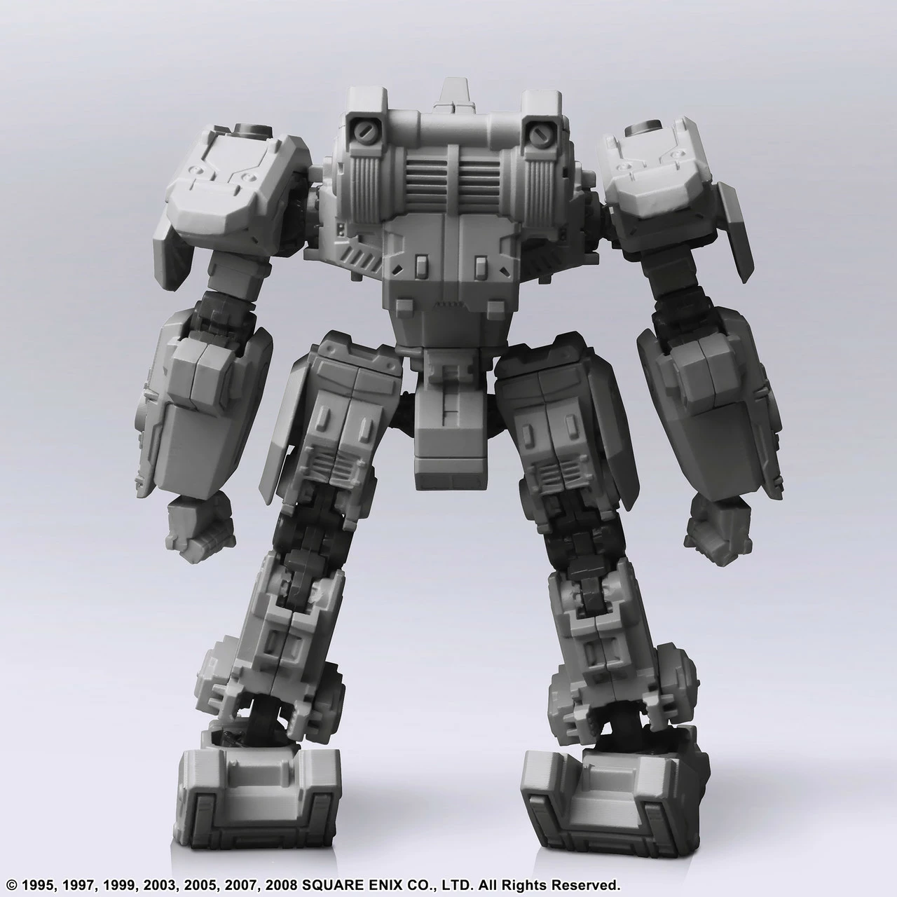 Kit modeli Square Enix Front Mission Structure Arts Vol. 3, shkallë 1/72, pjesë të ndërrueshme, nyje të lëvizshme, Light Gray