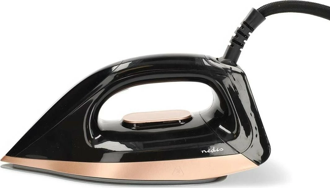 Hekur me avull Nedis IRONSS1000, 2400W, rezervuar 1.5L, pllaka qeramike, i zi