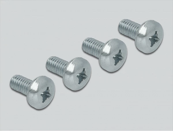 Adapter shinë DIN DeLOCK 66332, metal, 114 x 40 x 15 mm, argjend