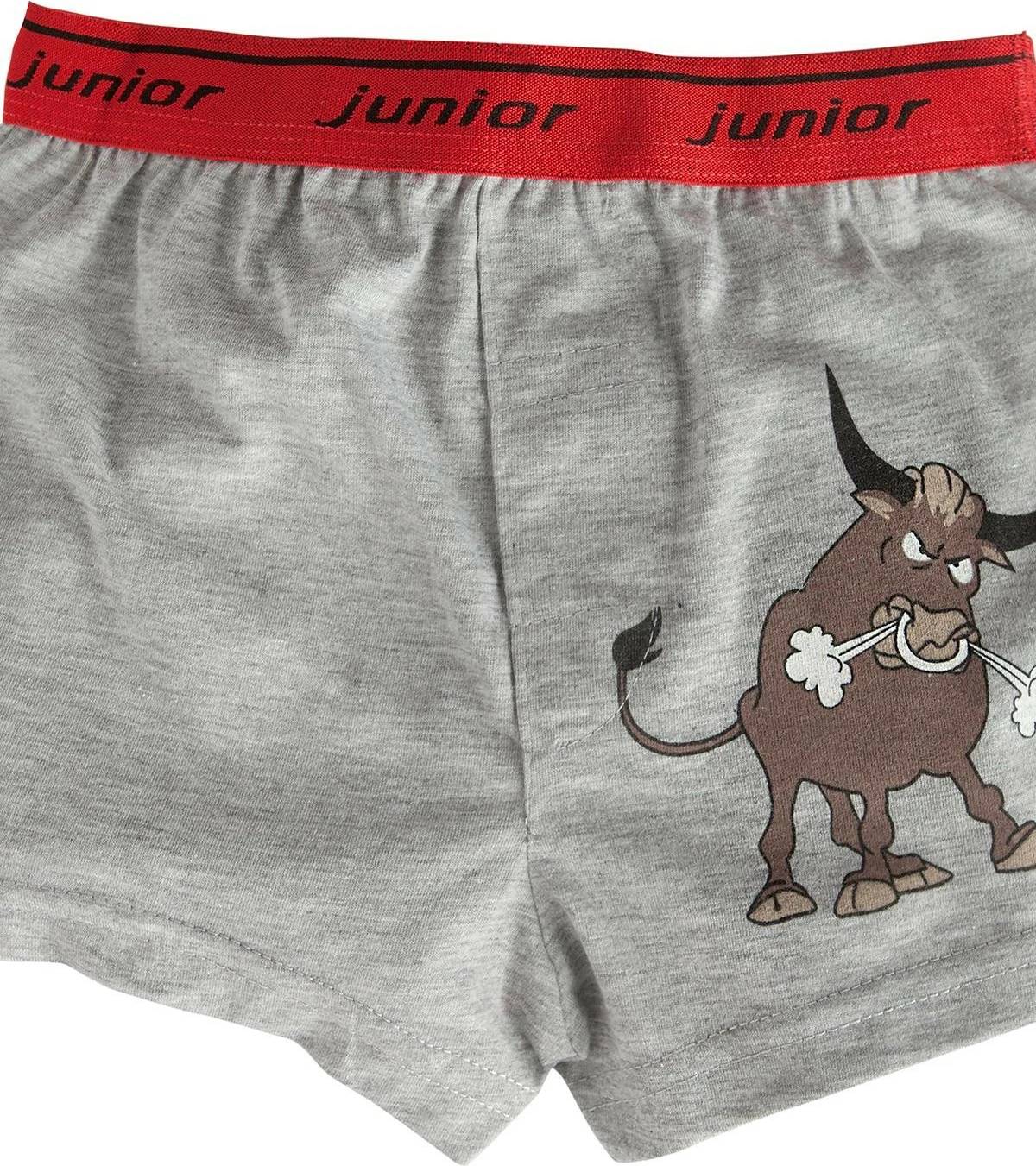 Bokserka për djem, gri e kuqe, Jumeon, 7/8 vjeç, 001-044001