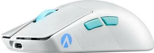 Maus Asus ROG Harpe Ace Aim Lab Edition, RGB, i bardhë