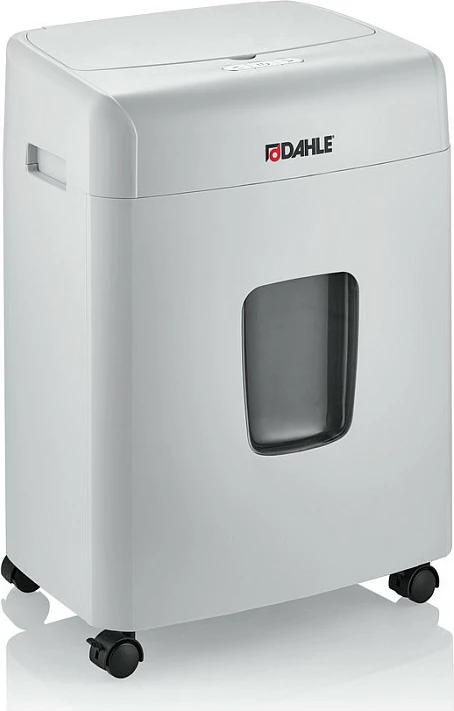 Shkatërrues dokumentesh Dahle 35090-16180, particle-cut 4 x 12 mm, kosh 23 L, 90 fletë, i bardhë