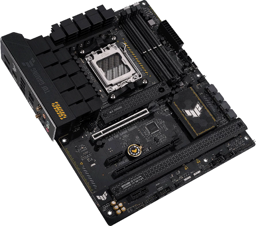Pllakë amë ASUS TUF Gaming B650-PLUS WiFi, AM5, ATX, DDR5, 3x M.2, 4x SATA, 2.5GbE, Wi‑Fi 6, Bluetooth 5.2