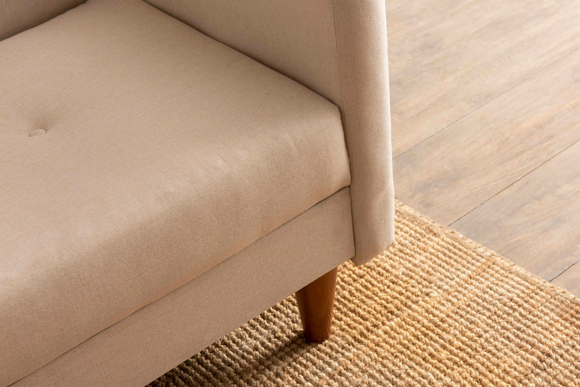 Divan-krevat treshe, krem, Hiko Atelier del Sofa