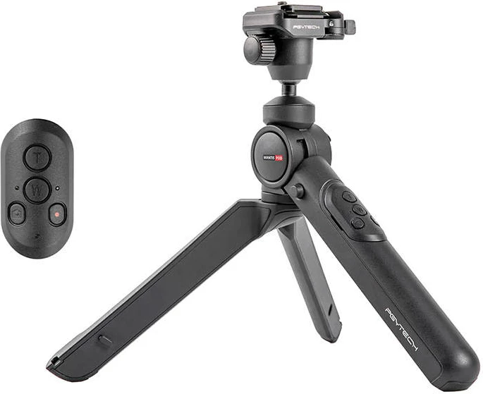 Tripod profesional PGYTECH MantisPod 2.0 me telekomandë, i zi