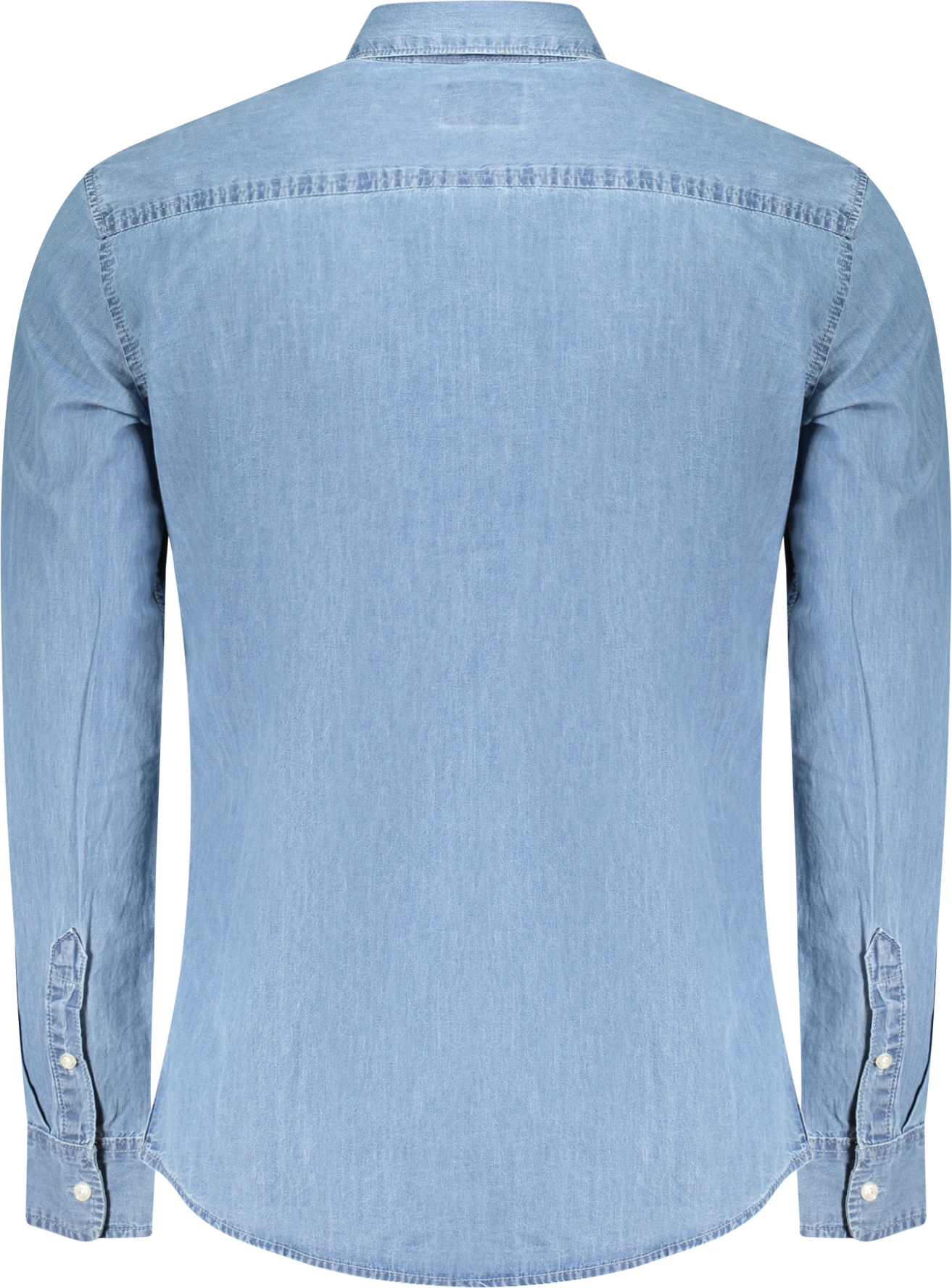 Këmishë për meshkuj PEPE JEANS, kaltër e çelët